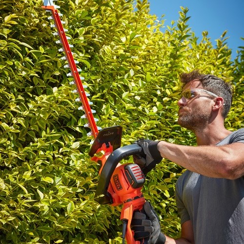 Black & Decker Hedge Trimmer 650W 60 cm 25 mm Cutting Diameter BEHTS551-QS 650W/60cm/25mm