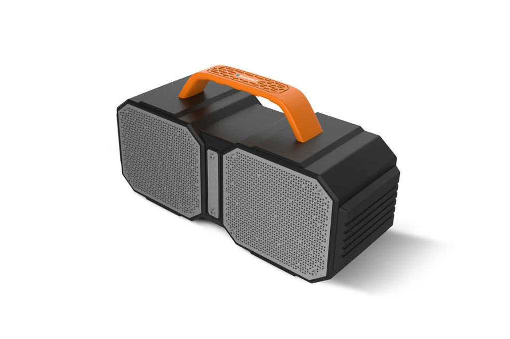 Blaupunkt Portable Bluetooth Speaker Grey 2x15W Wireless BT50BB