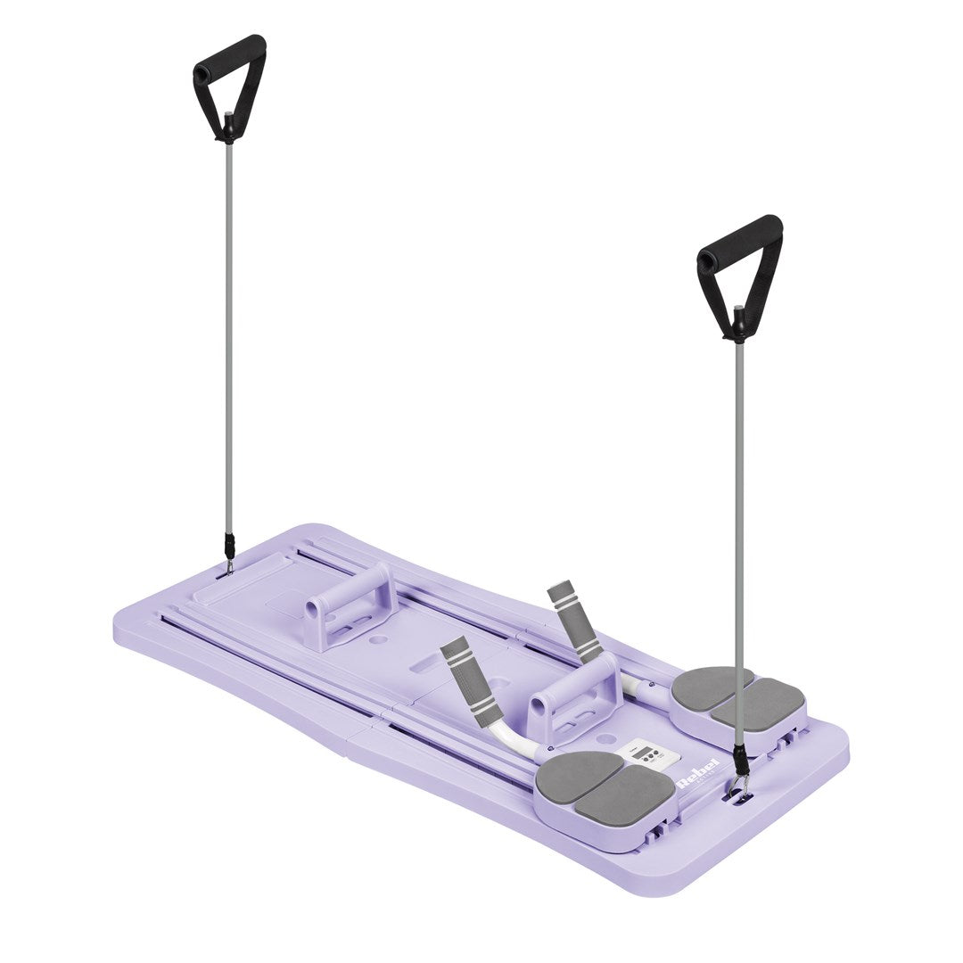 Rebel 9-in-1 Multifunctional Pilates Set, Purple, RBA-3069-PU