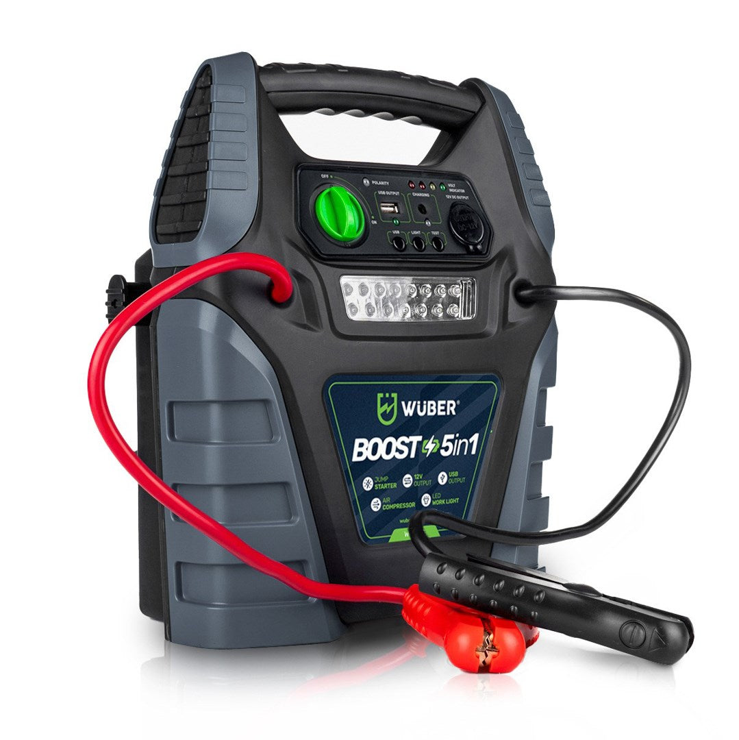 WUBER 5-in-1 Booster Compressor with Jump Starter W14270