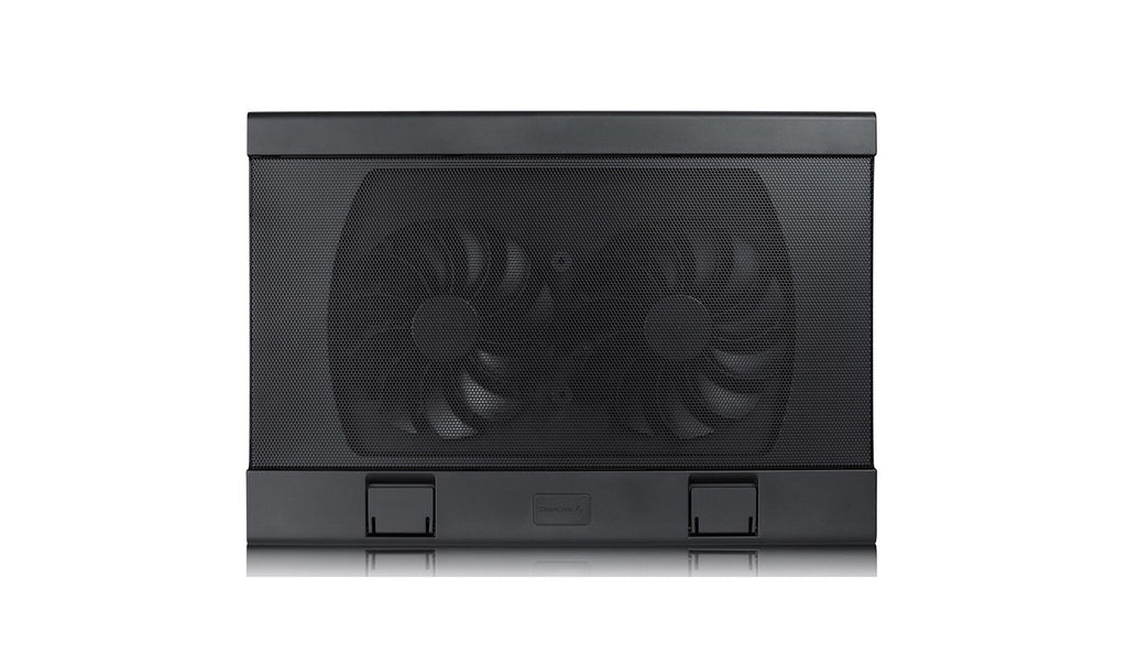 Deepcool Laptop-Kühler Wind Pal FS, schlank, portabel, hohe Leistung, zwei 140-mm-Lüfter, 2 xUSB-Hub, bis 17 "382x262x46mm (WINDPAL FS)