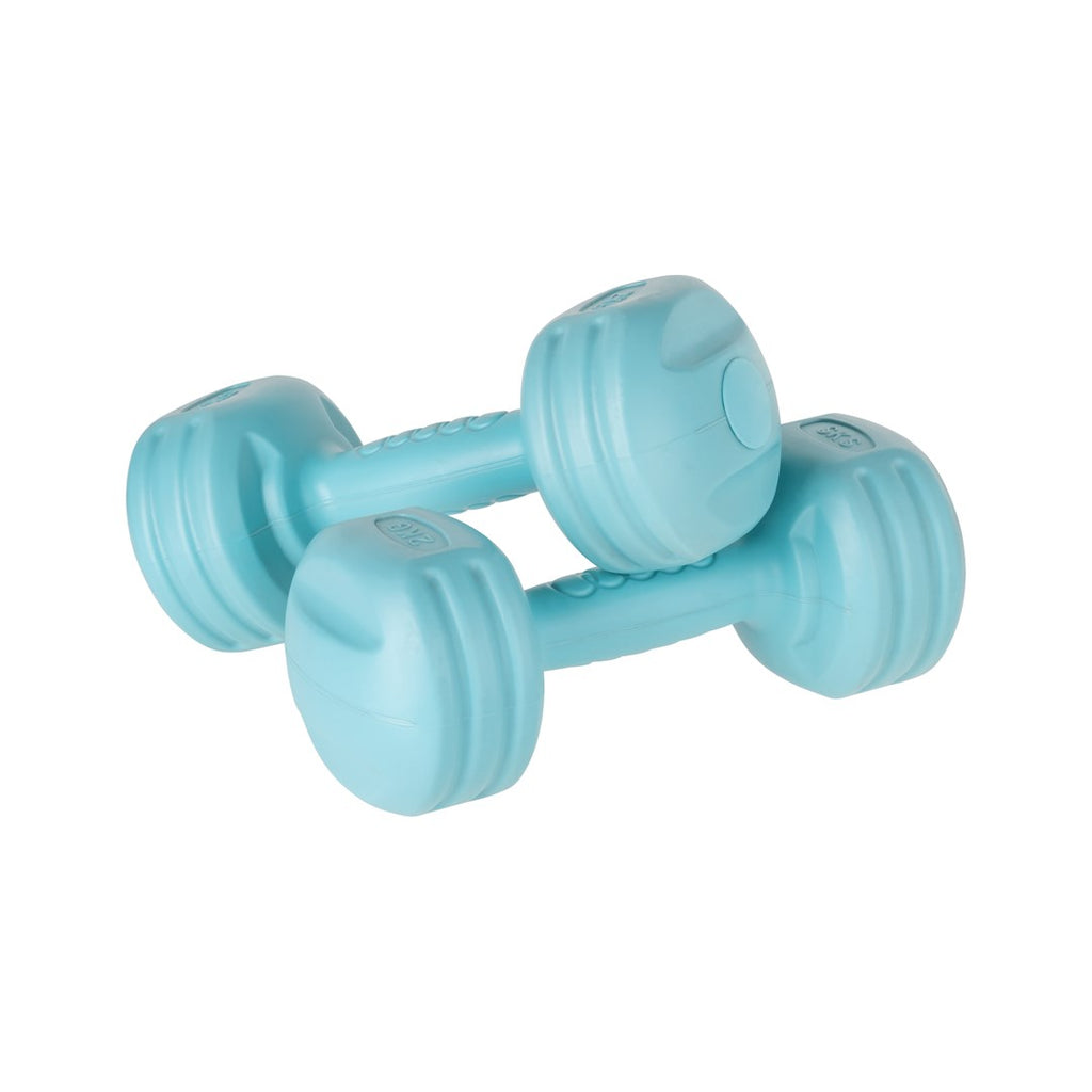 REBEL ACTIVE Bitumen Dumbbell Set 20 kg (2x1kg + 2x2kg + 2x3kg + 2x4kg)