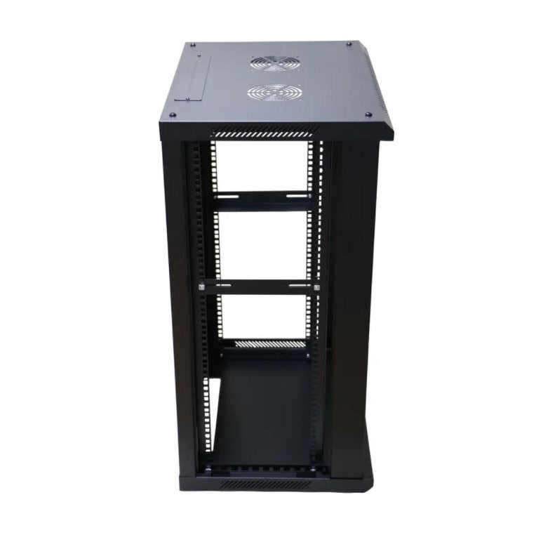 Extralink 19 18U 600x600 mm Wall-Mounting Cabinet Black
