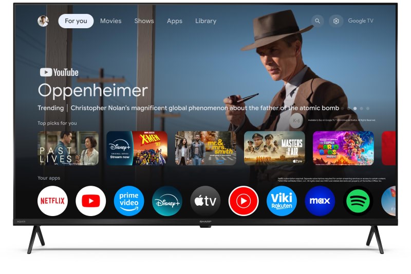Sharp 43HL4265E TV 109.2 cm (43 ) 4K Ultra HD Smart TV Wi-Fi Black