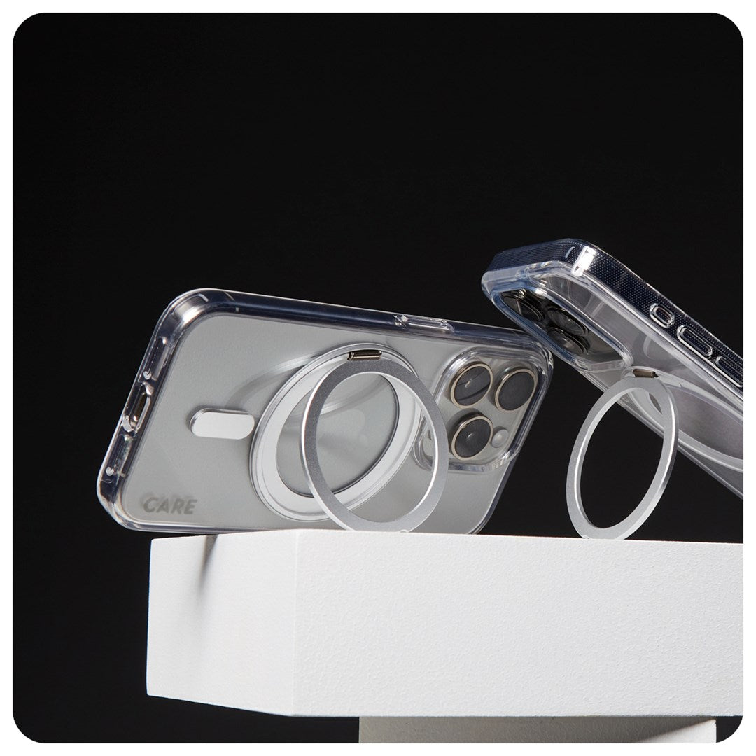 Clear Mobile Phone Case PanzerGlass CARE iPhone 16
