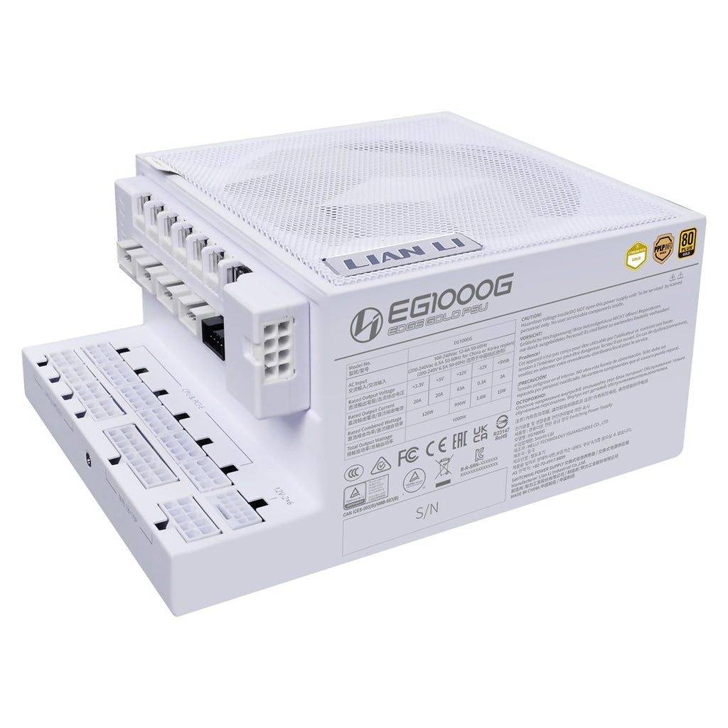 LIAN LI Power Supply EDGE GOLD 1000 80 PLUS Gold ATX 3.1