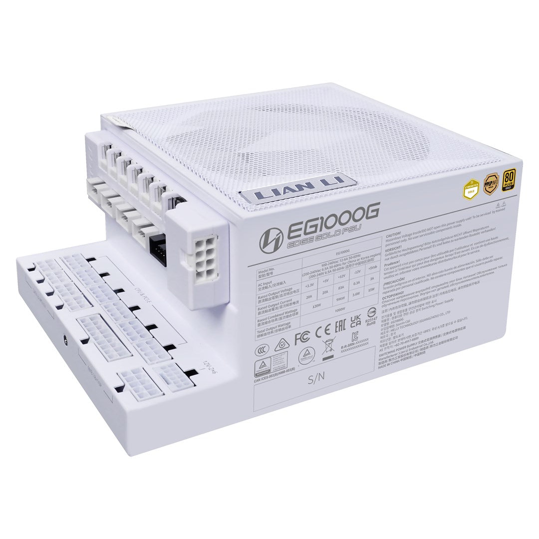 LIAN LI Power Supply EDGE GOLD 1000 80 PLUS Gold ATX 3.1