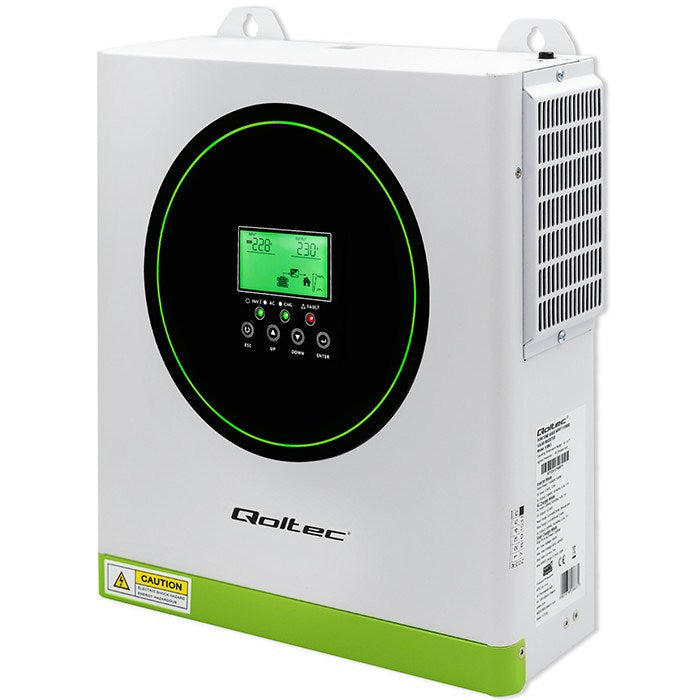 Qoltec Off-Grid Solar Inverter 3500W 100A 24V MPPT 3500kW
