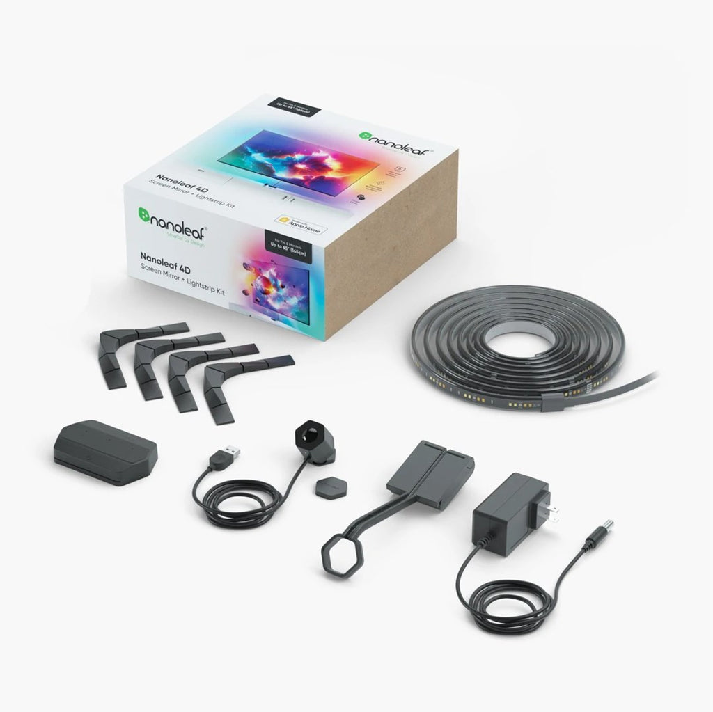 Nanoleaf 4D TV Screen Mirror LED Light + Lightstrips Starter Kit 5.2 M for TVs up to 85" NF082K02-52LS