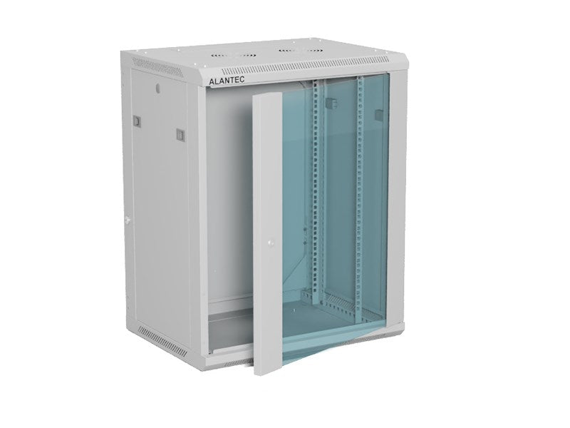ALANTEC 19  15U 600x450 wall-mounted cabinet  grey