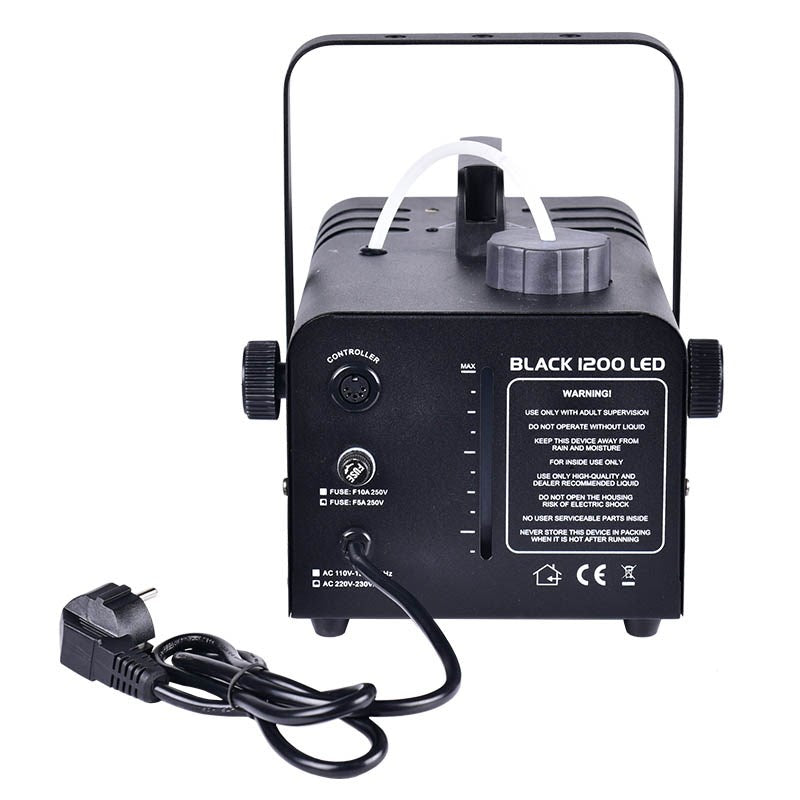 LIGHT4ME BLACK 1200 LED - Fog Smoke Machine