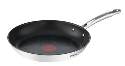 Tefal DUETTO+ G7320634 Frying Pan 28 cm Stainless Steel Non-Stick Black
