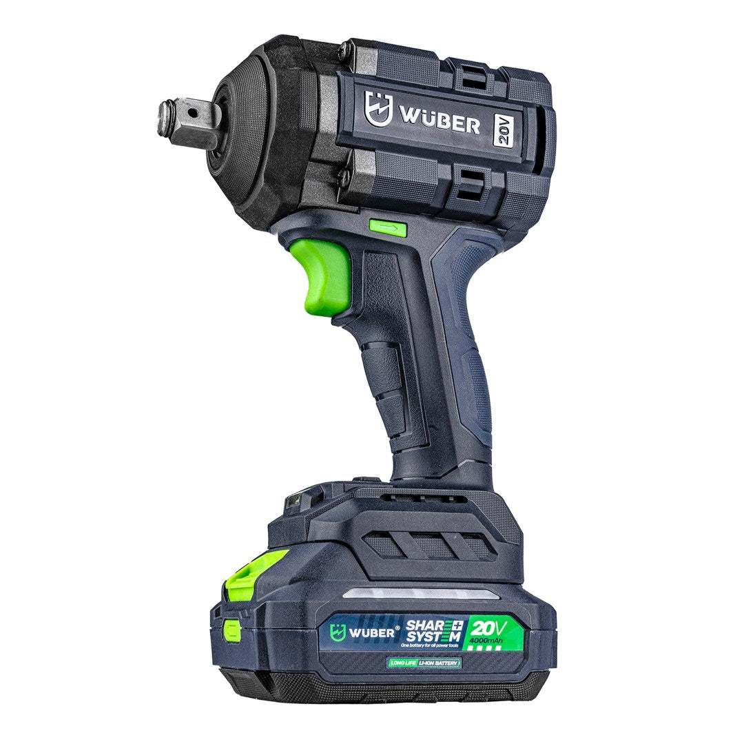 WUBER Brushless Impact Wrench 20V 2200W 1000N⋅m W04604