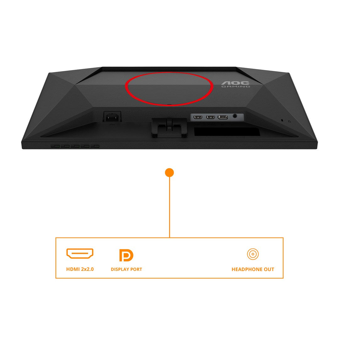 AOC G4 25G4SRE Full HD 62,2 cm (24.5") Full HD(1920 x 1080 Pixel), Fast IPS-Panel, 1 ms, 310 Hz, DisplayPort 1.4, HDMI 2.0 (25G4SRE)