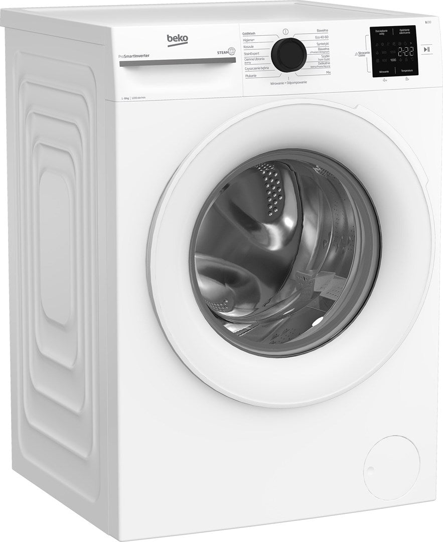 BEKO BM1WFU38225WW Washing Machine 8 kg 1200 RPM AquaWave White b100