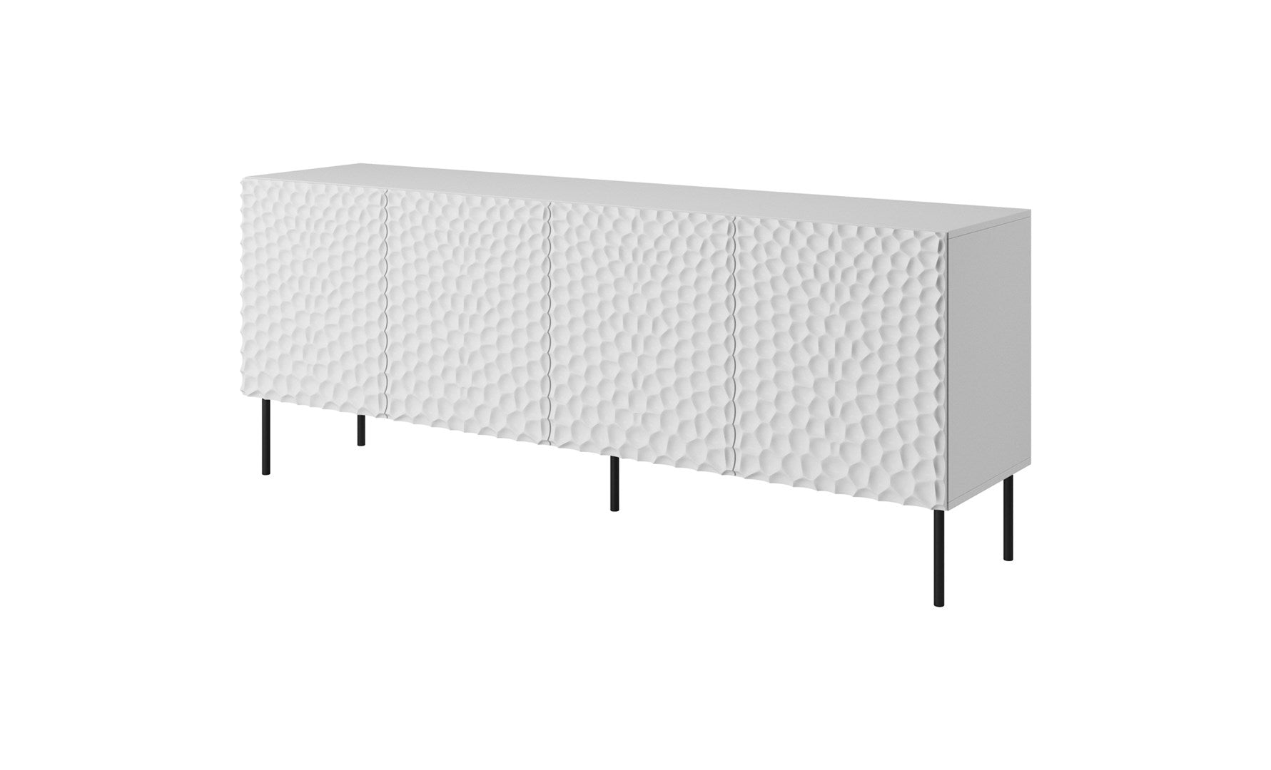 HOLE Chest 190x40.5x74.5 cm White Matt