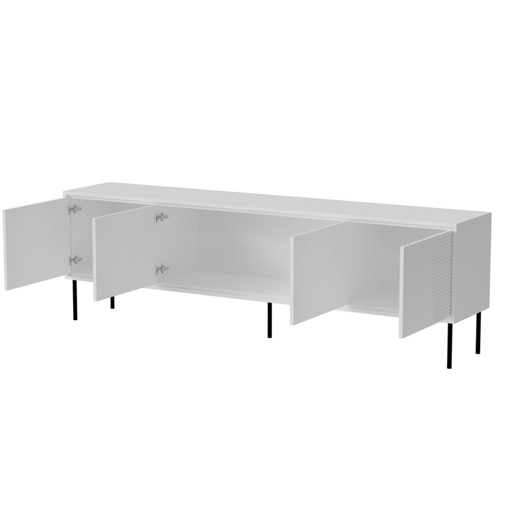 ABI RTV Cabinet 4D 200x38x62 White Matt