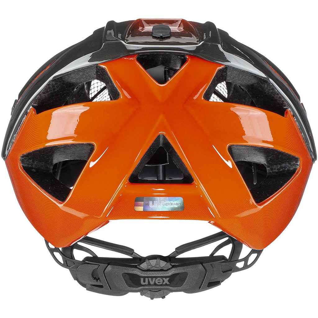 uvex quatro Orange, Titanium | Full-Face Helmet