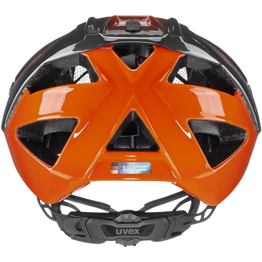 uvex quatro Orange, Titanium | Full-Face Helmet