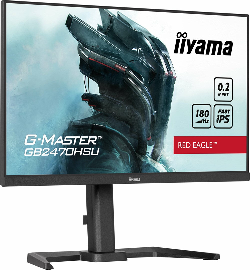 iiyama G-MASTER GB2470HSU-B6 Monitor 60.5 cm (23.8") Full HD LCD Black