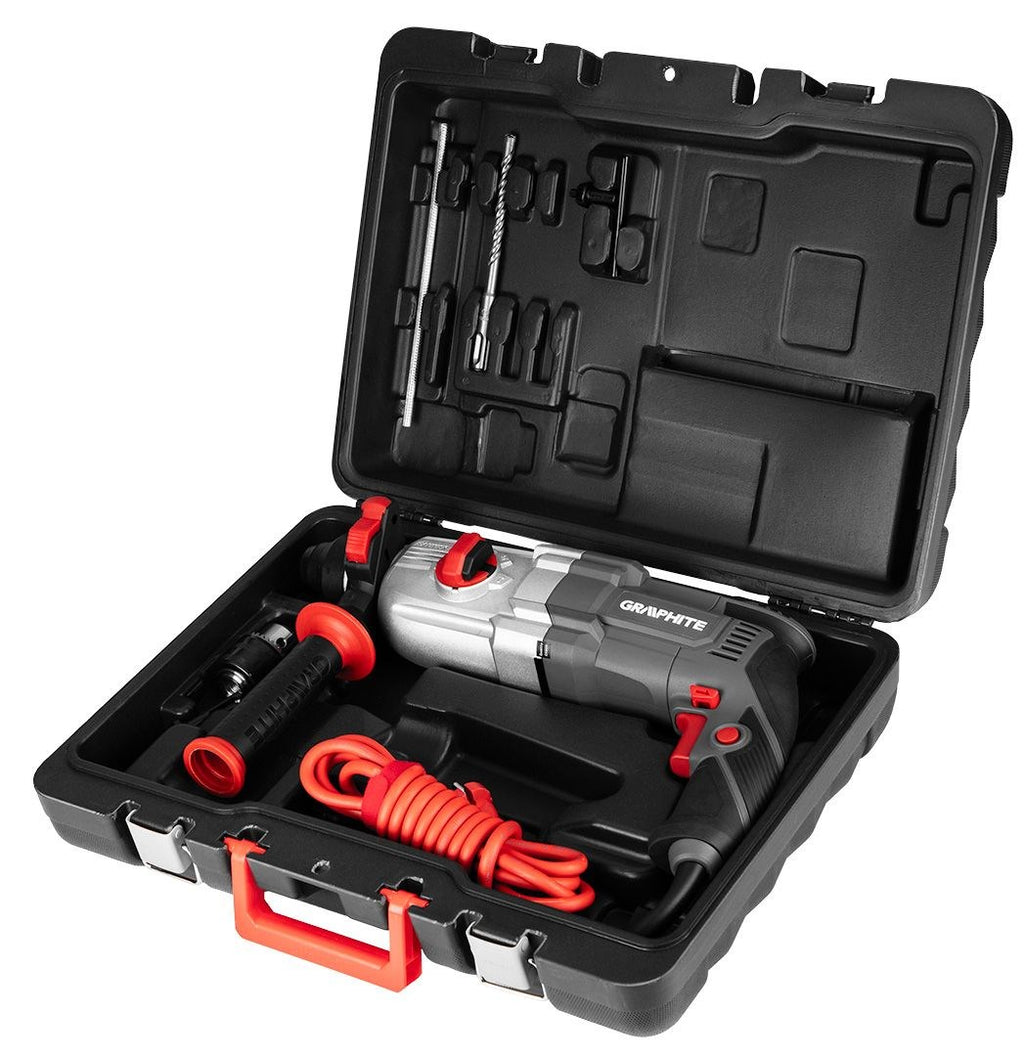 Graphite 58G539 Rotary Hammer 900W SDS+ 3.4J