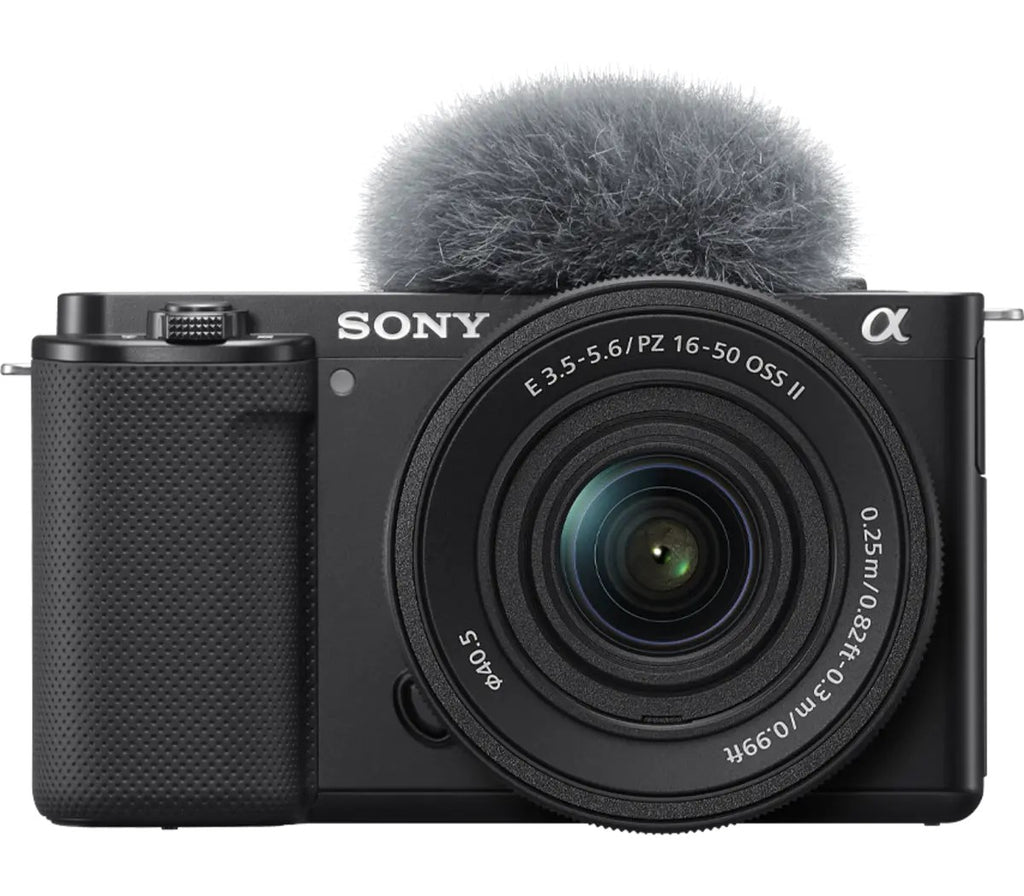 Sony ZV-E10 + E PZ 16-50mm F3.5-5.6 OSS II MILC 24.2 MP CMOS 6000 x 4000 pixels Black