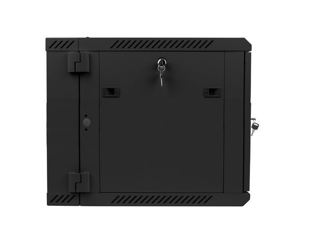 Lanberg Two-Section Wall-Hung Rack Cabinet 19 9U 600x600 Black
