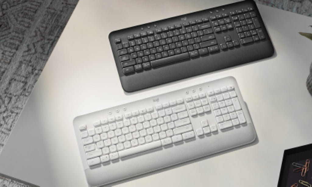 Logitech Signature K650 Wireless Keyboard, Bluetooth 5.1, QWERTY, Graphite