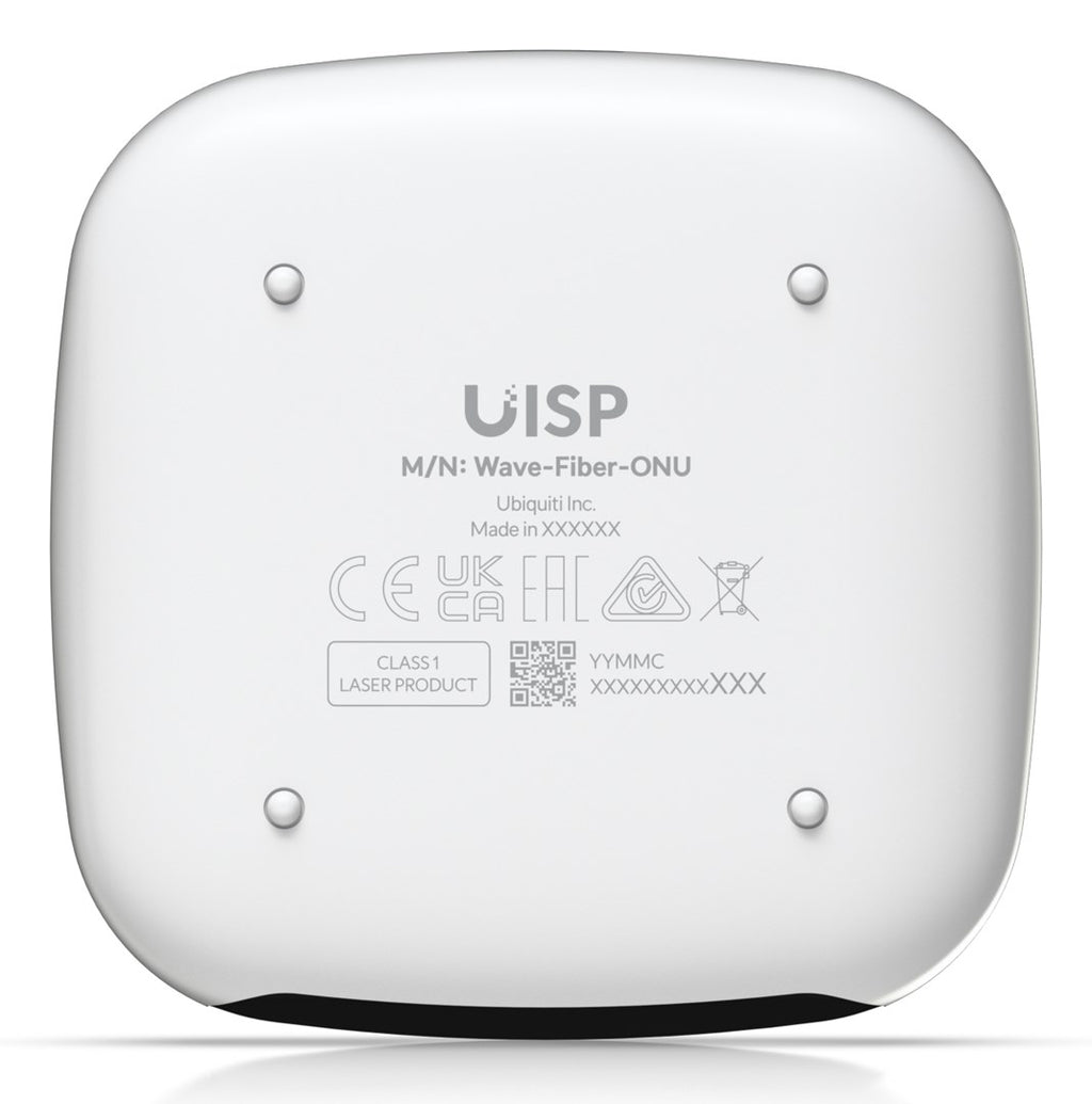 Ubiquiti WaveFiber ONU network media converter 2488 Mbit/s 1490 nm Black  White