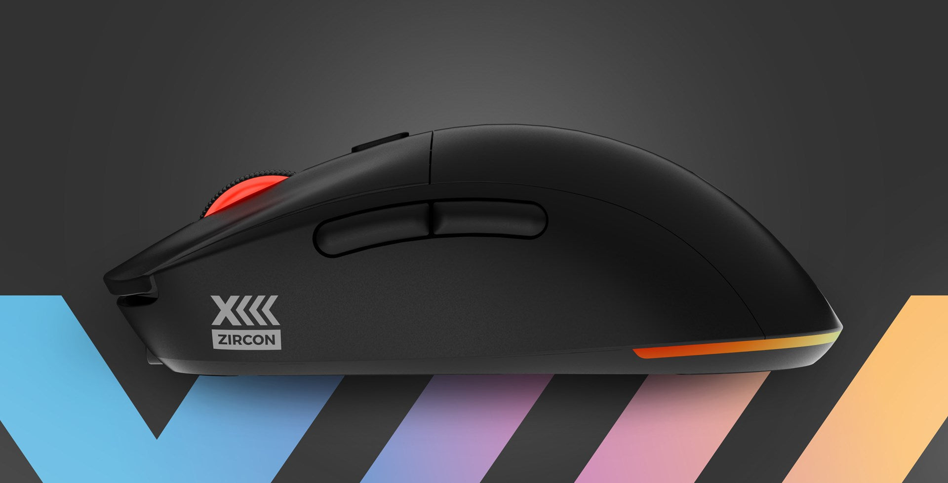 Genesis ZIRCON XIII Custom Wireless Gaming Mouse Black NMG-2089