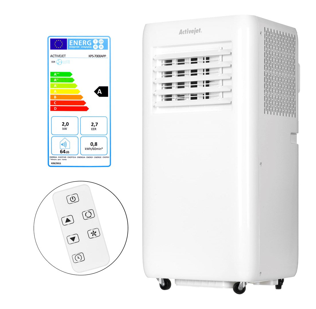 Activejet Portable Air Conditioner KPS-7000APP - Smart Control, Compact Design