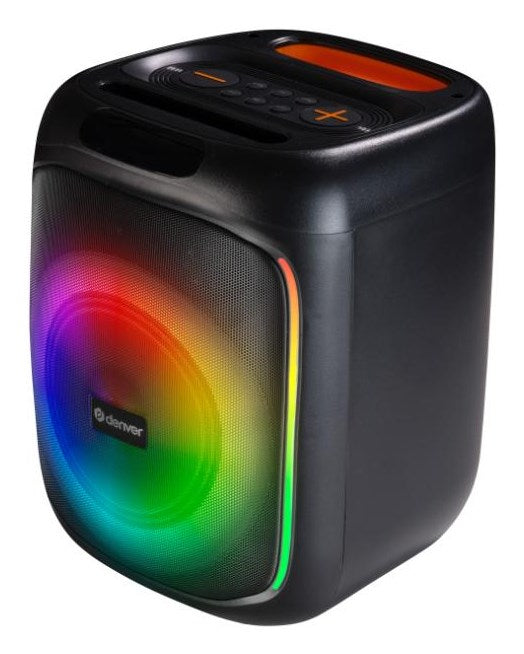 Denver BPS-165 Party Speaker 200W Bluetooth with LED Light Show