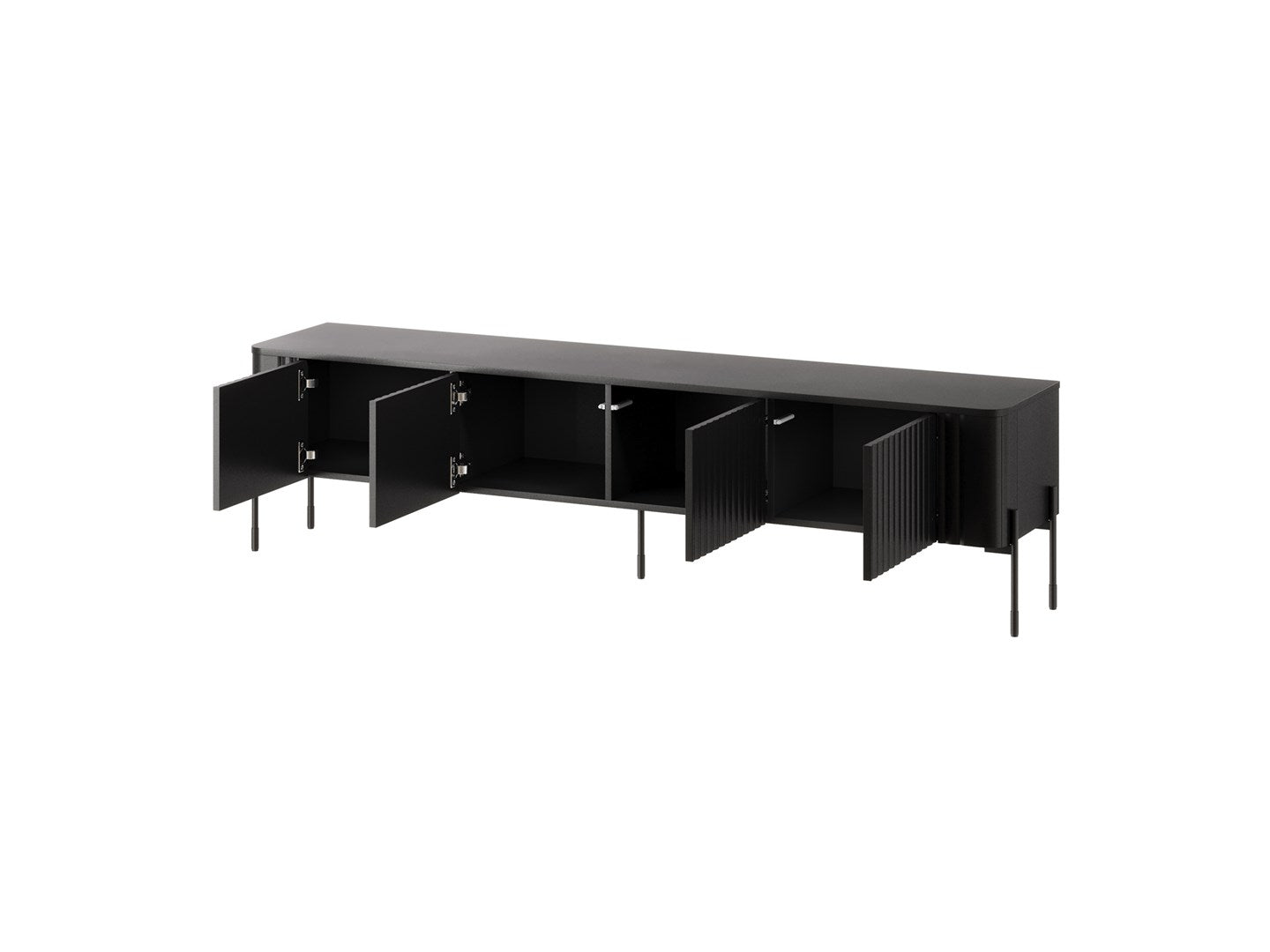 Cama VERA TV Cabinet 190x40x50 Matt Black