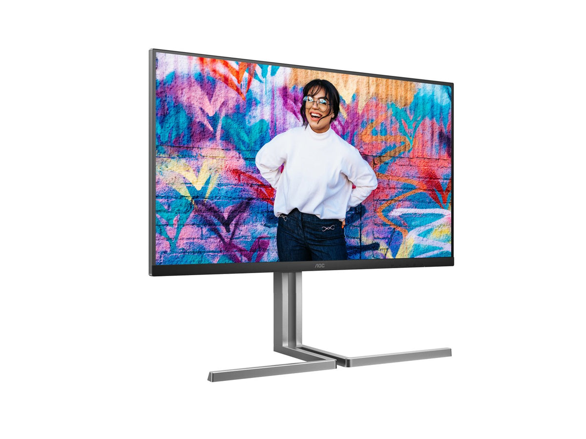 AOC U32U3CV 31.5" Computer Monitor 3840 x 2160 4K Ultra HD LCD Black | Model U32U3CV