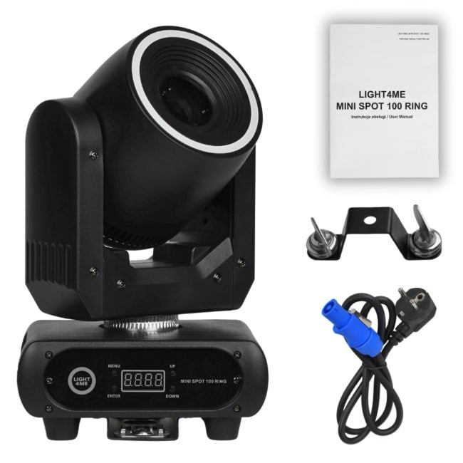 LIGHT4ME MINI SPOT 100 RING - Spot Moving Head