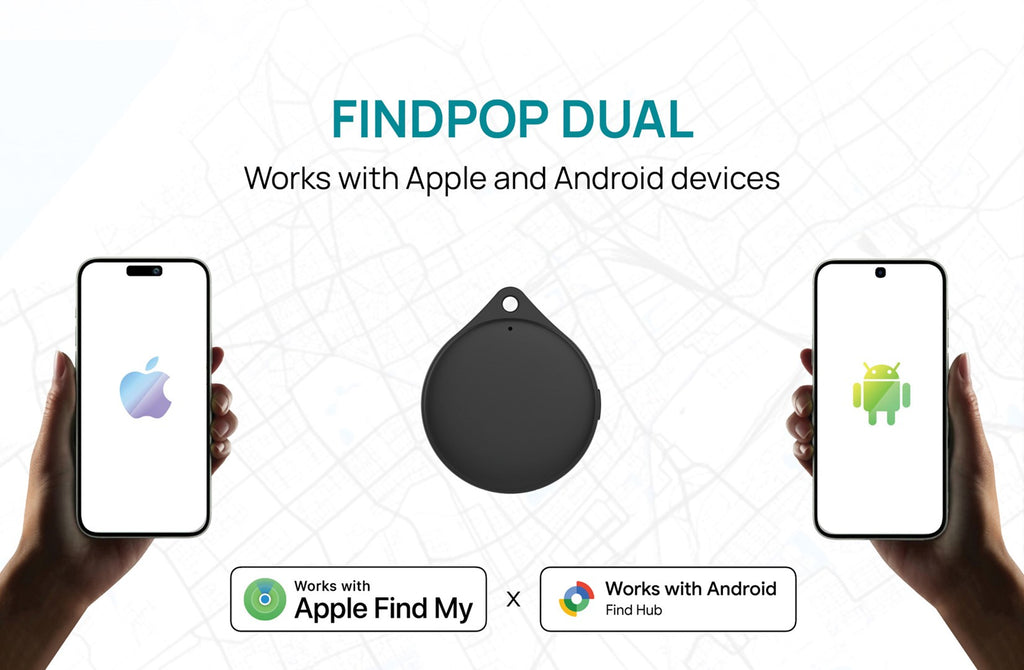 XD Connects Findpop Dual Tracker – Apple & Android Find (IPX5) P301.1701