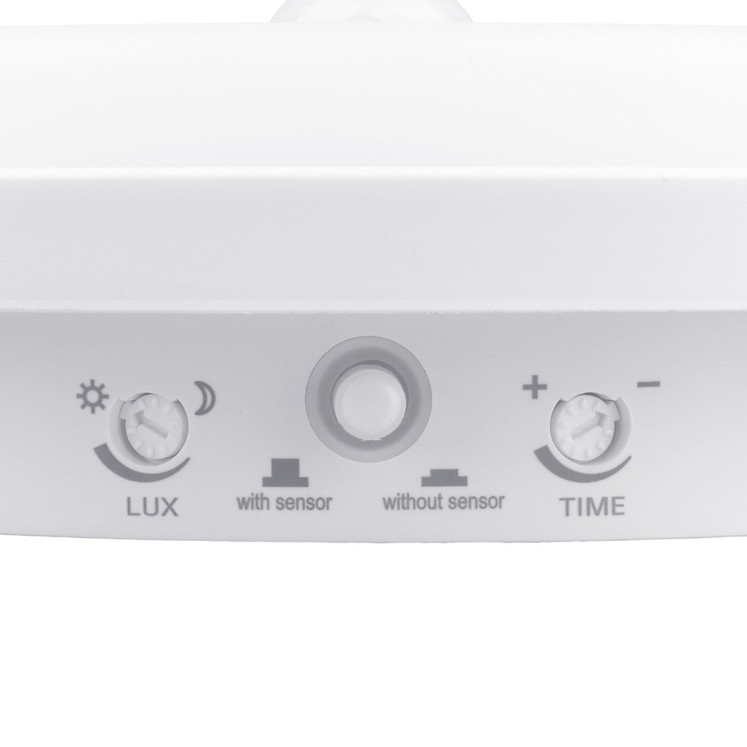 Maclean LED lamp with motion sensor  PIR sensor  white  10W  IP65  1000lm  neutral color  MCE525 W