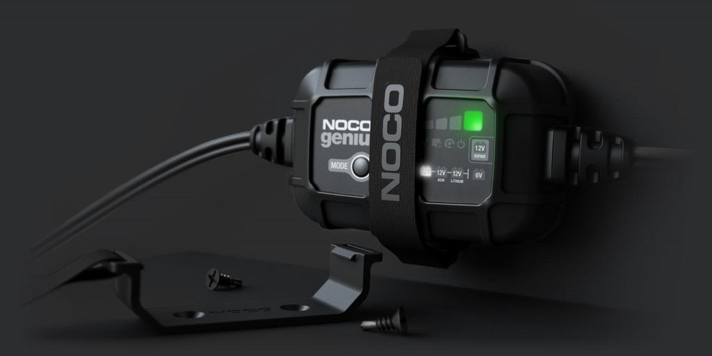 NOCO GENIUS5 5A Battery Charger for 6V/12V Batteries with Maintenance Function (GENIUS5EU)