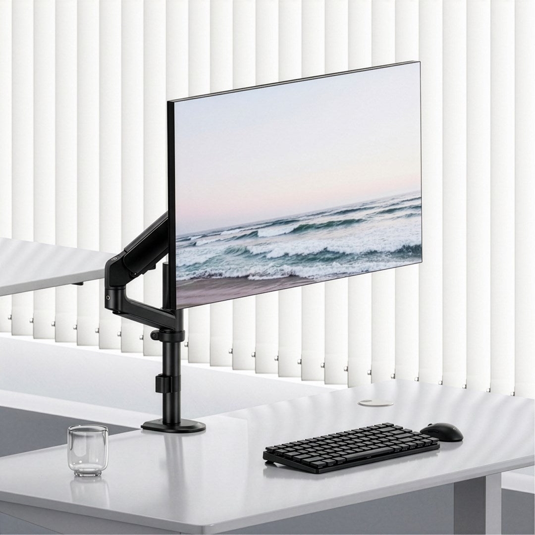 ergo office Monitor Mount ER-691 B - Gas Spring, 17"-32" Screens, Max 10 kg