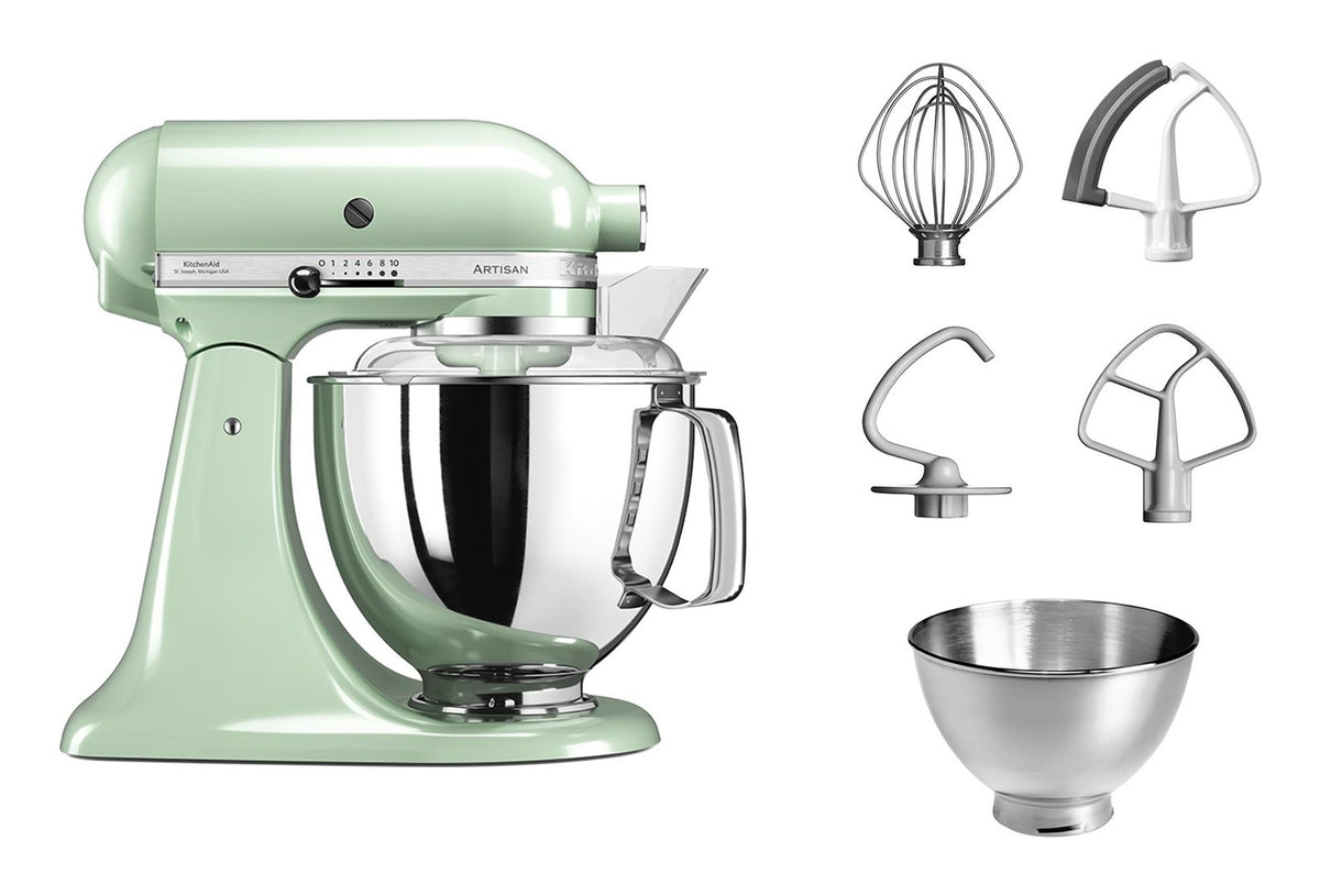 KitchenAid 5KSM175PSEPT Artisan food processor 300 W 4.8 L Green