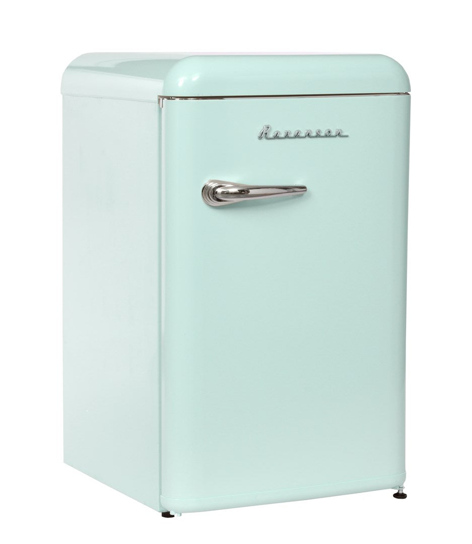 Ravanson LKK-120RM Retro Fridge & Freezer (Mint)
