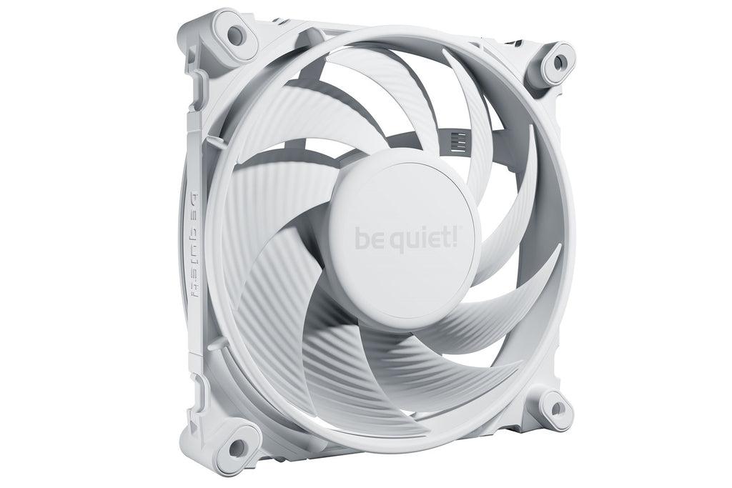 be quiet! Silent Wings 4 - Gehäuselüfter - PWM High-Speed - 120 mm - white (BL115)