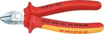 KNIPEX Diagonal Pliers 7006160 Heavy-Duty 1000 g 180 mm x 60 mm x 30 mm