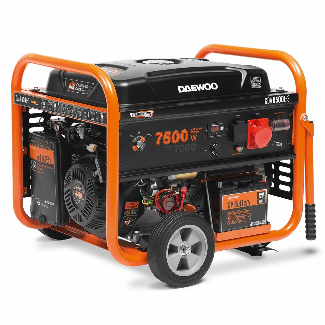 DAEWOO Petrol Generator 5.5KW 380V GDA 8500E-3 380V/GDA