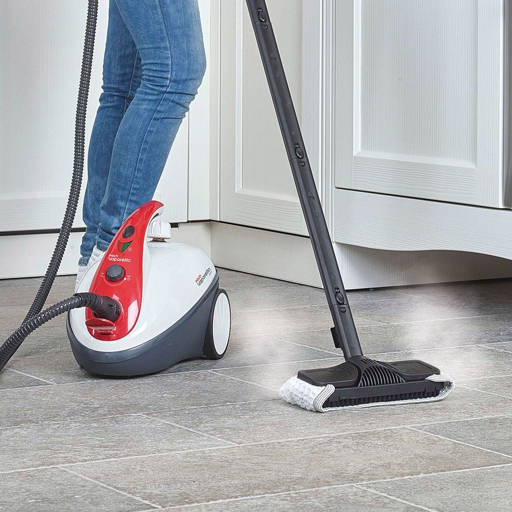 Polti Vaporetto Smart 30_R Cylinder Steam Cleaner 1.6 L 1800 W Red, White