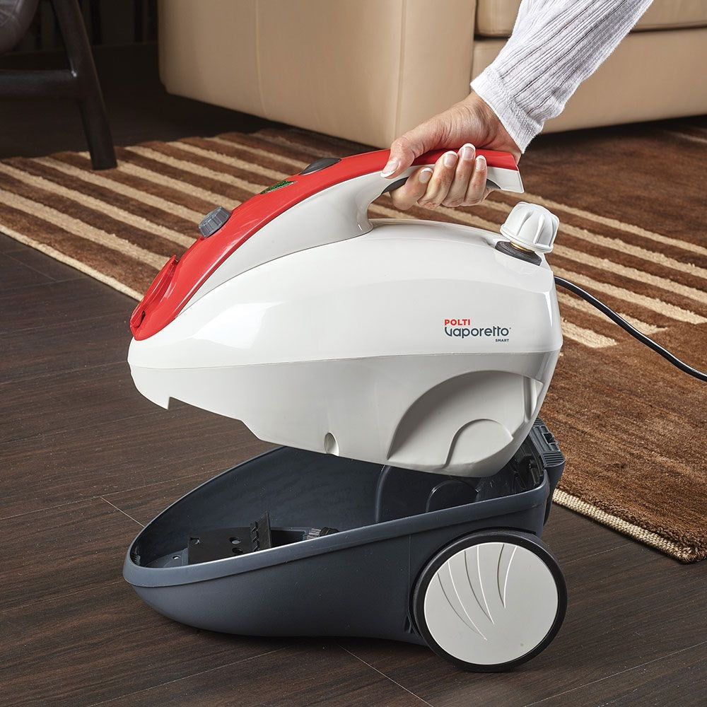 Polti Vaporetto Smart 30_R Cylinder Steam Cleaner 1.6 L 1800 W Red, White