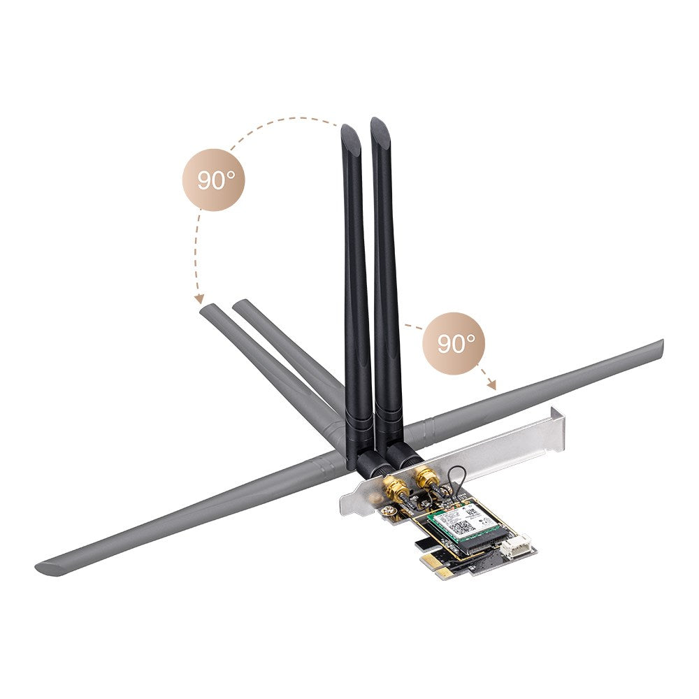 Cudy WE3000 Internal WLAN/ Bluetooth Network Card - 2400 Mbit/s