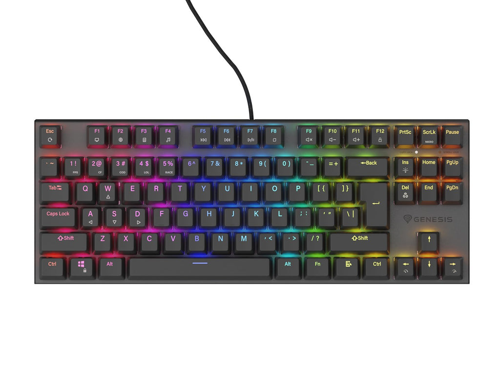 GENESIS NKG-2155 Keyboard Gaming USB QWERTY UK International Black