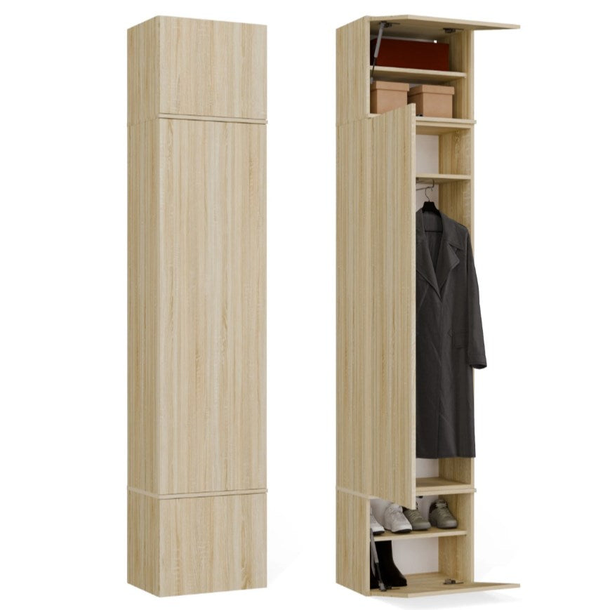 HAGA 1SZ Wardrobe – Sonoma Oak