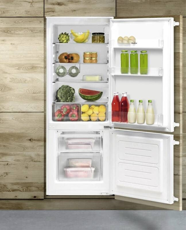 Amica Built-in Fridge-Freezer 212 L White BK2265.4i(E)